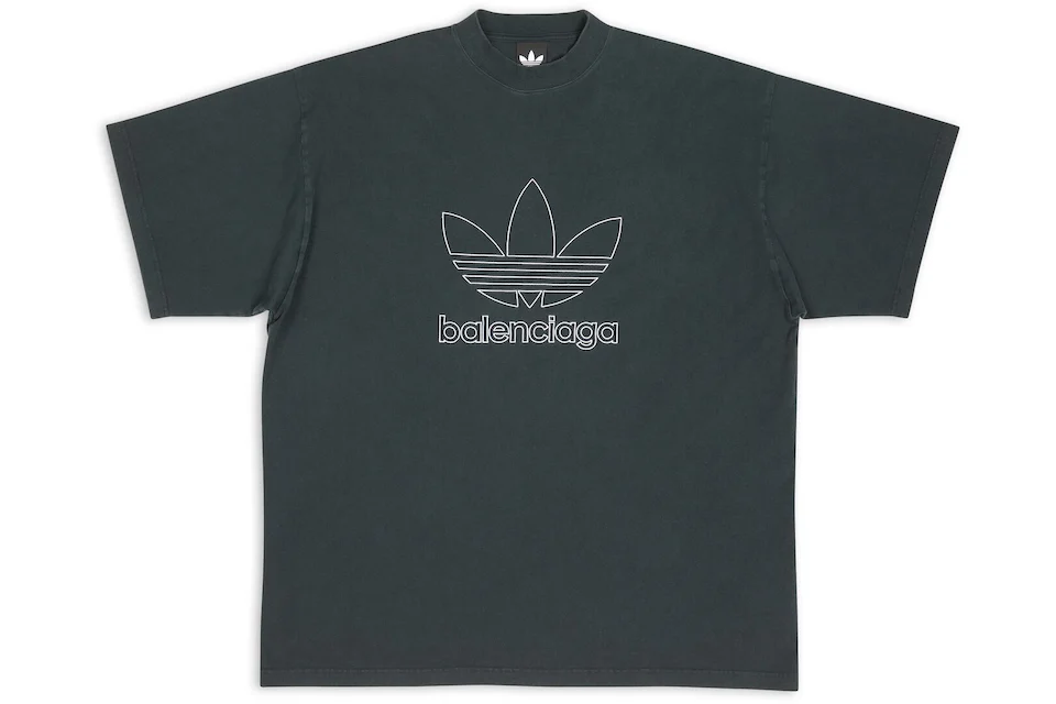 Balenciaga x adidas T-Shirt Oversized Green
