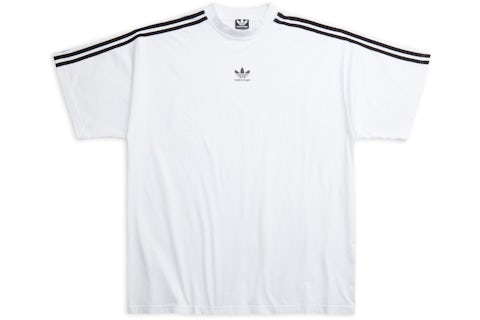 Balenciaga x adidas T-Shirt Oversized White Men's FW22 US