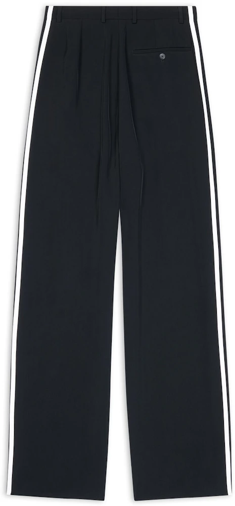 Balenciaga x adidas Men's Baggy Track Pants in Black