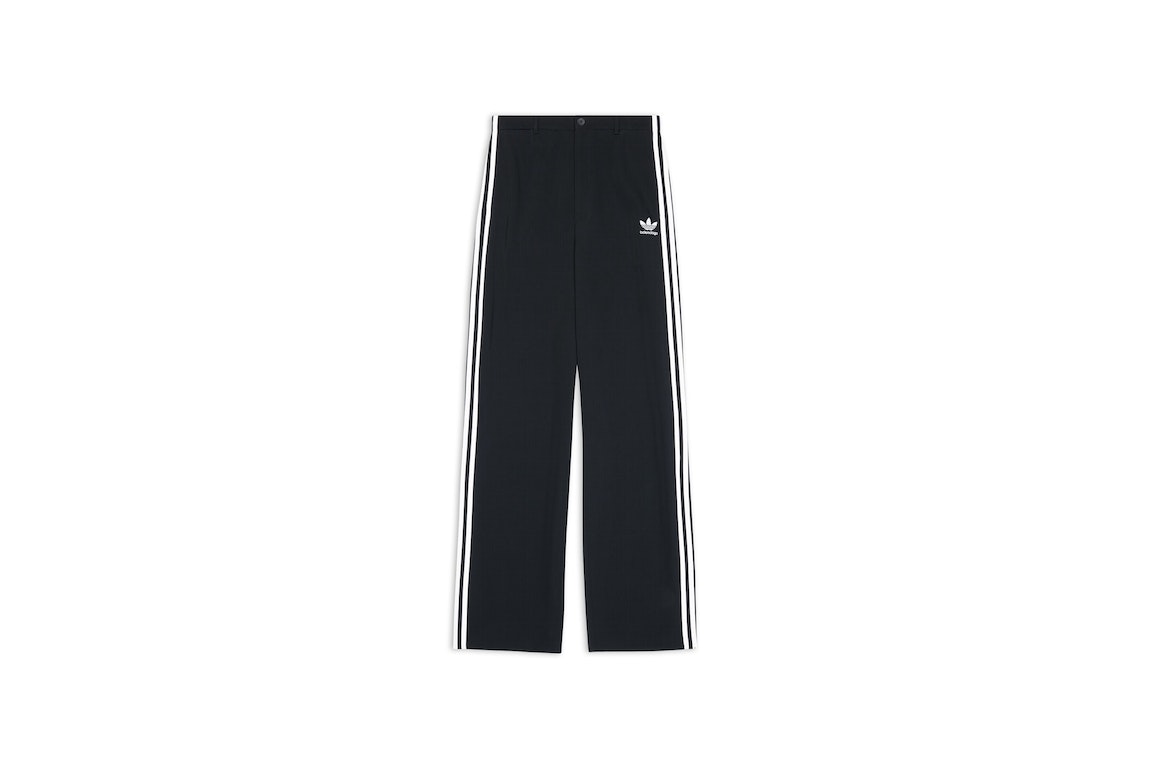 Pre-owned Balenciaga X Adidas Tailored Pants Black