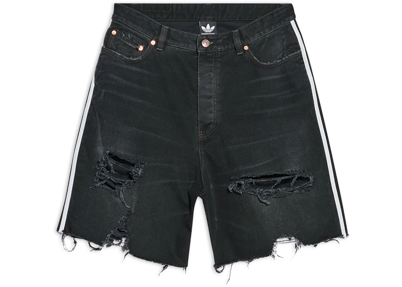 Balenciaga jeans shorts Clearance