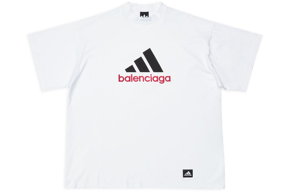 Balenciaga x adidas Unisex T-Shirt Oversized White - FW22 - US