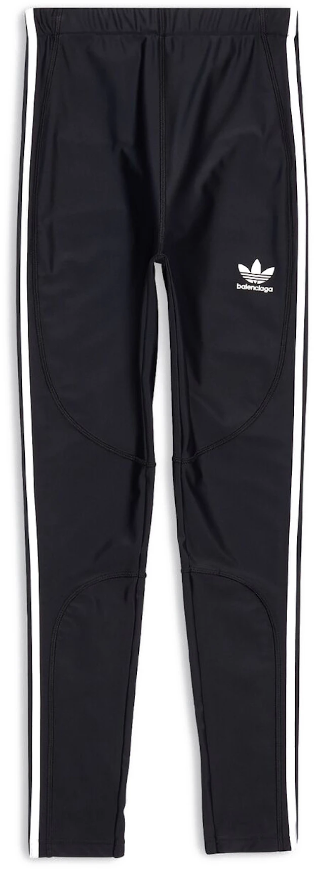 Altitud Aplastar inteligencia Balenciaga x adidas Women's Athletic Leggings Black White - SS23 - ES