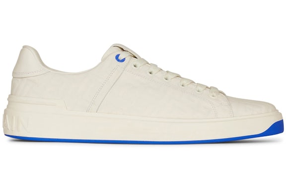 Balmain B-Court Low-Top White Blue