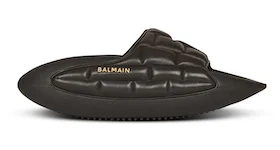 Balmain B-IT Mules Quilted Black