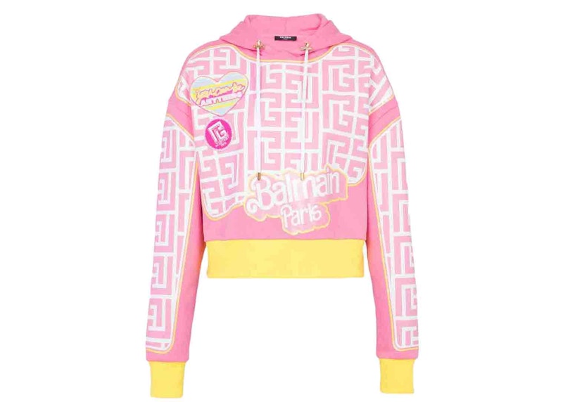 Barbie crop sale top hoodie