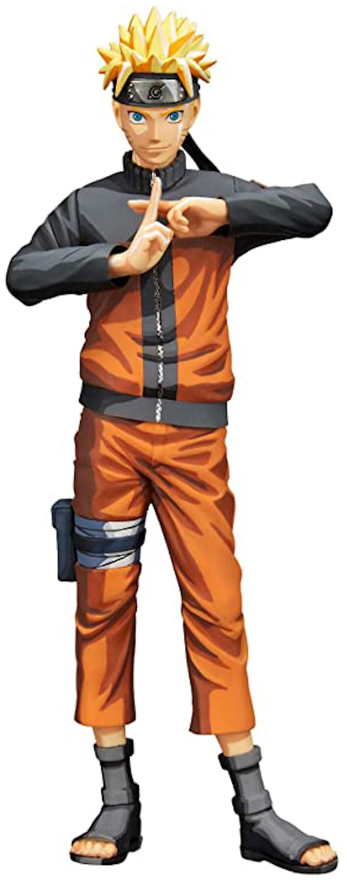 Banpresto Naruto Shippuden Grandista Shinobi Relations Uchiha Sasuke Volume  2 Figure Navy - US