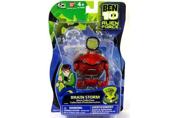 Bandai America Ben 10 Alien Collection Brain Storm Action Figure