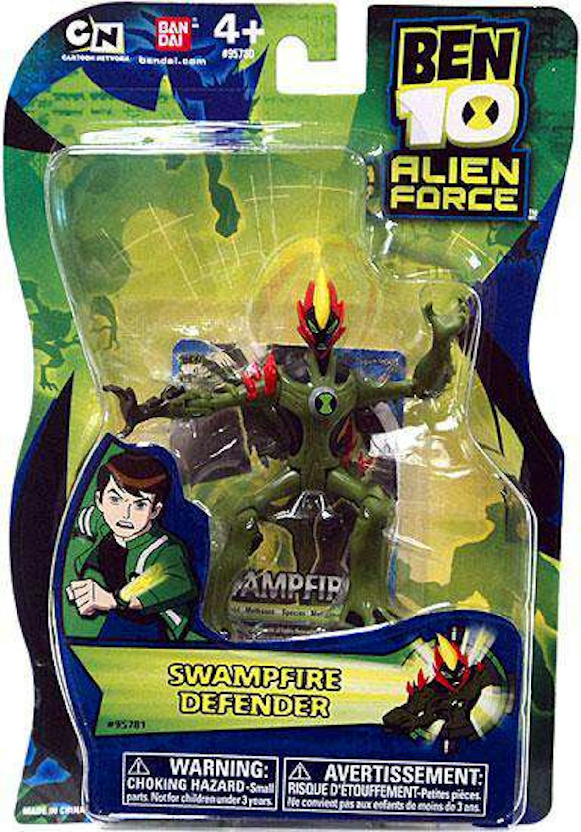 Alien X (Defender) - Ben 10 Alien Force action figure
