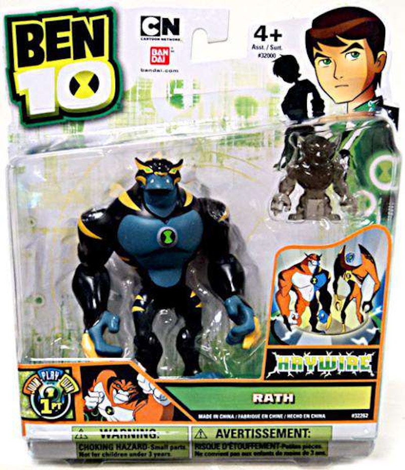 Ben 10 shop rath action figure