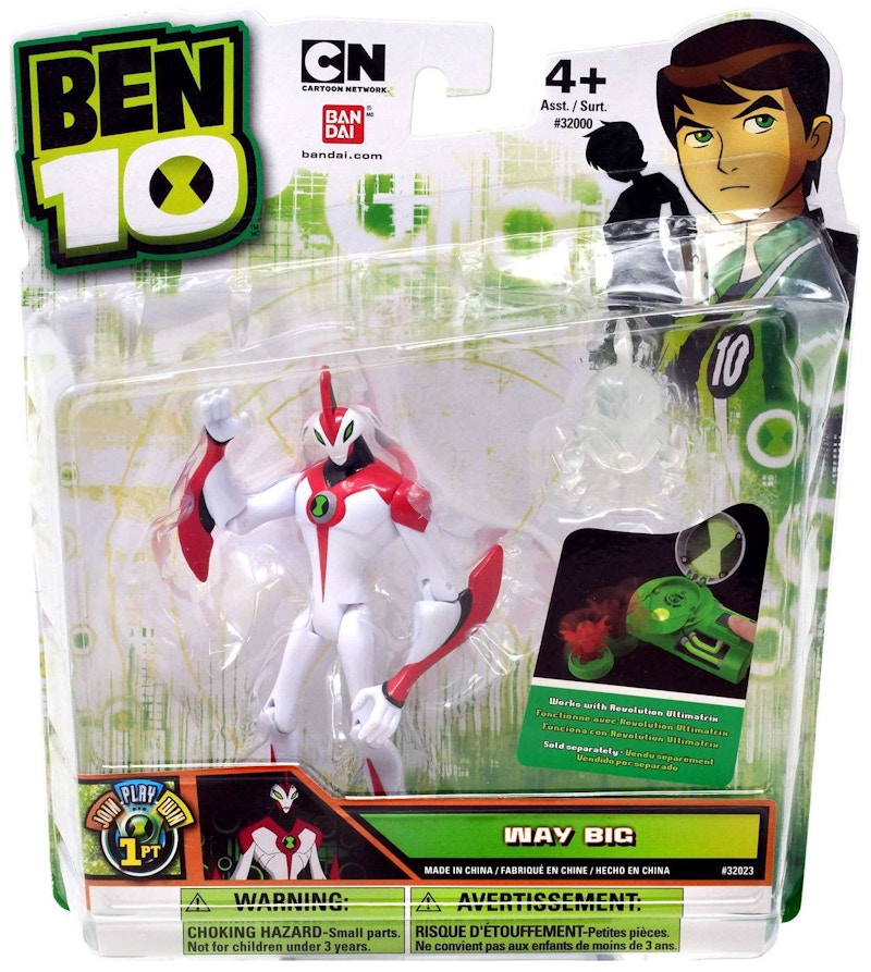 Ben 10 way hot sale big action figure