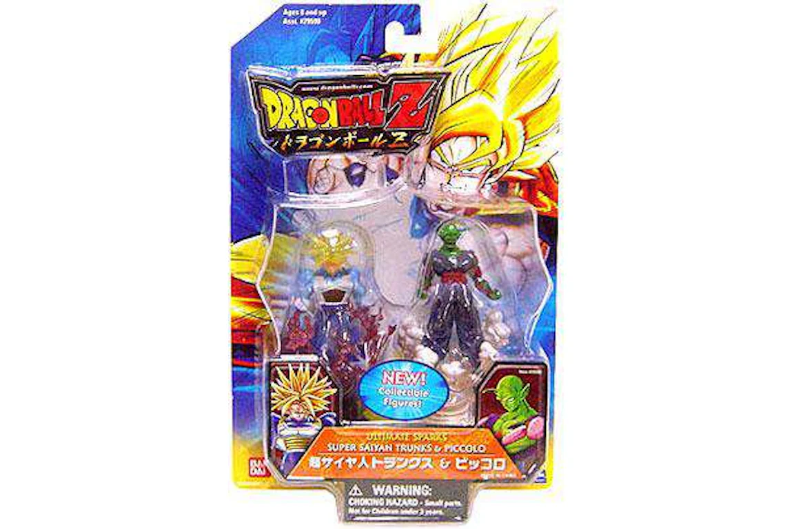Bandai America Dragon Ball Z Ultimate Sparks Super Saiyan Trunks & Piccolo PVC Figure 2-Pack