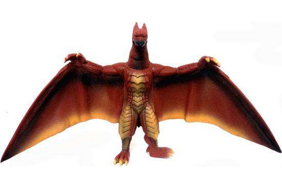 Bandai America Godzilla Japanese Rodan Re-Paint Vinyl Figure