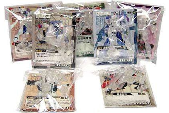 Bandai America Gundam Imported PVC Figures (Set of 7)