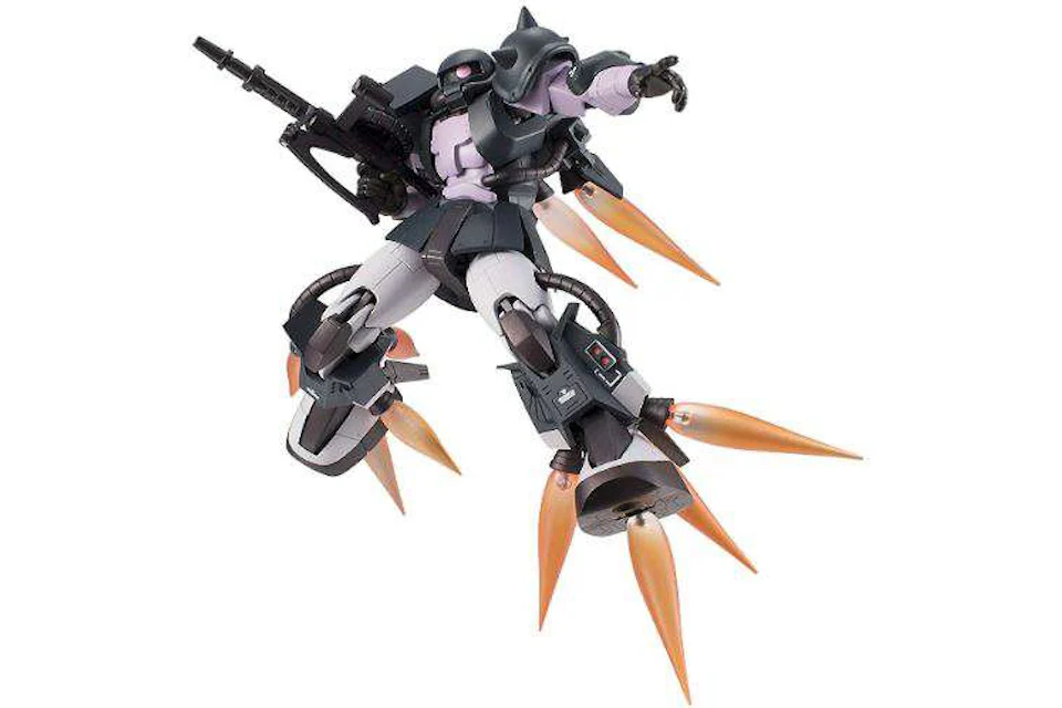Bandai America Gundam Robot Spirits MS-06R-1A Zaku II Black Tri Stars A.N.I.M.E Version Action Figure