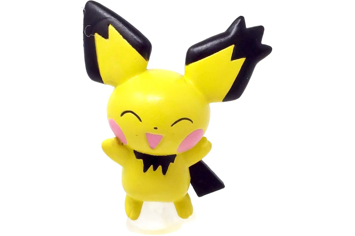 Bandai America Pokemon Pikachu the Movie Pichu Micro Clipping Figure