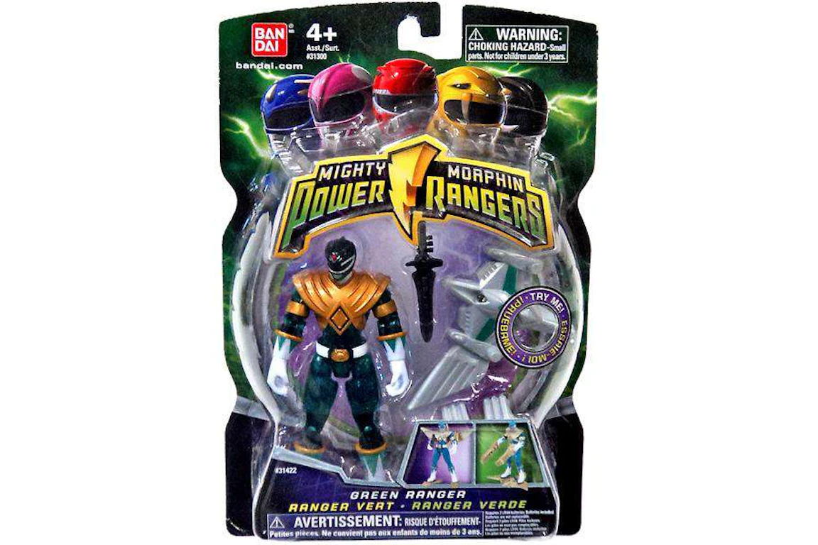 Bandai America Power Rangers 2009 Translucent Green Ranger Action Figure