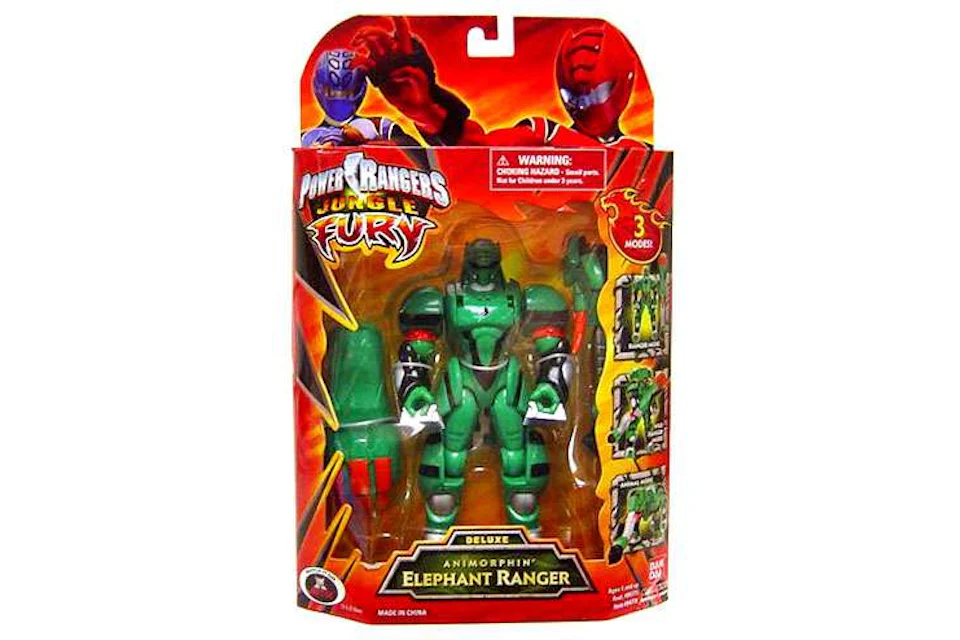 Bandai America Power Rangers Animorphin Elephant Ranger Deluxe Action ...