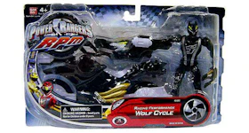 Bandai America Power Rangers Auxilliary Trax Racing Performance Wolf Cycle Action Figure