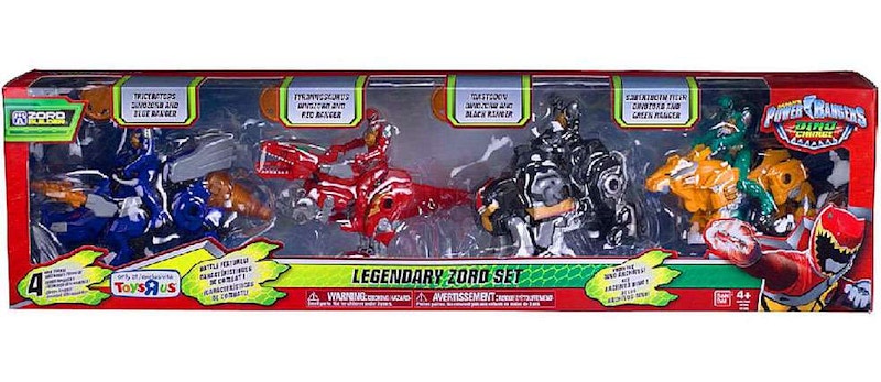 Power rangers dino charge on sale action figure set