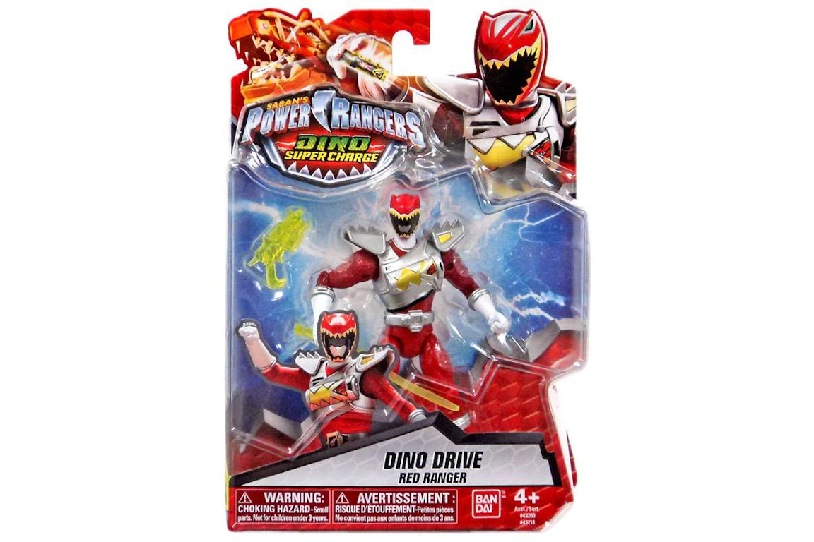Bandai America Power Rangers Dino Super Charge Dino Drive Red Ranger Action Figure