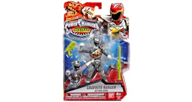 Bandai America Power Rangers Dino Super Charge Graphite Ranger Action Figure