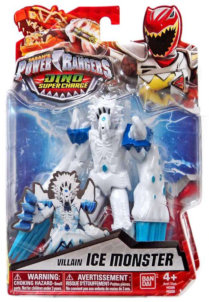 inquilino Soportar dueño Bandai America Power Rangers Dino Super Charge Ice Monster Action Figure -  ES
