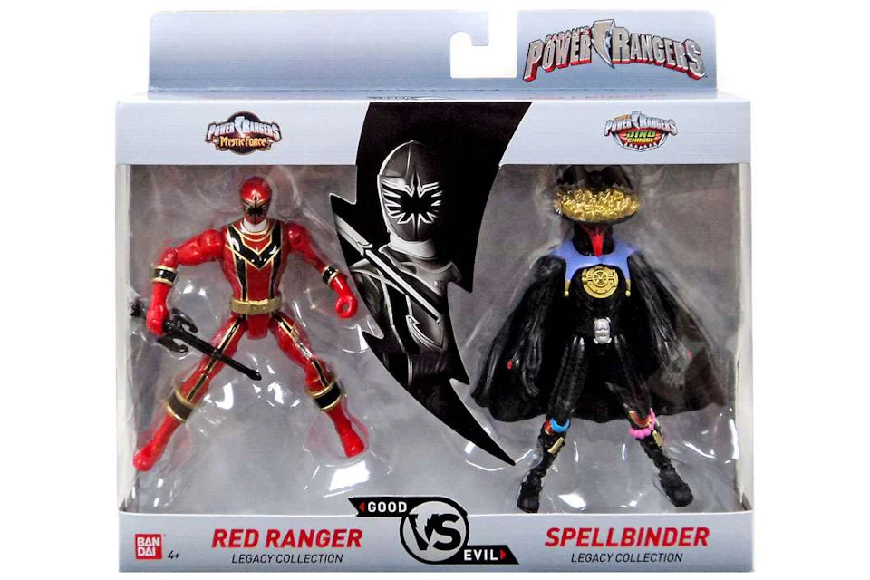 Bandai America Power Rangers Good Vs. Evil Red Ranger vs. Spellbinder ...