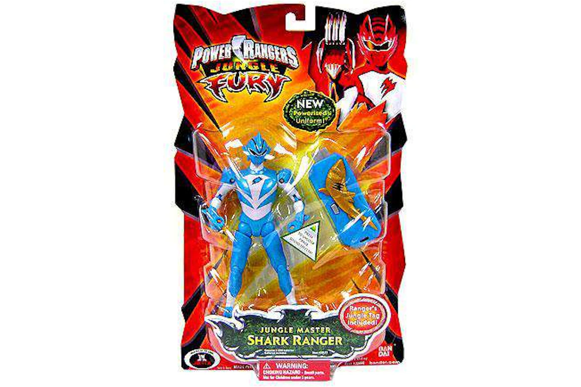 Bandai America Power Rangers Jungle Fury Jungle Master Shark Ranger Action Figure