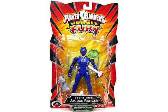 Bandai America Power Rangers Jungle Fury Sound Fury Jaguar Ranger Action Figure