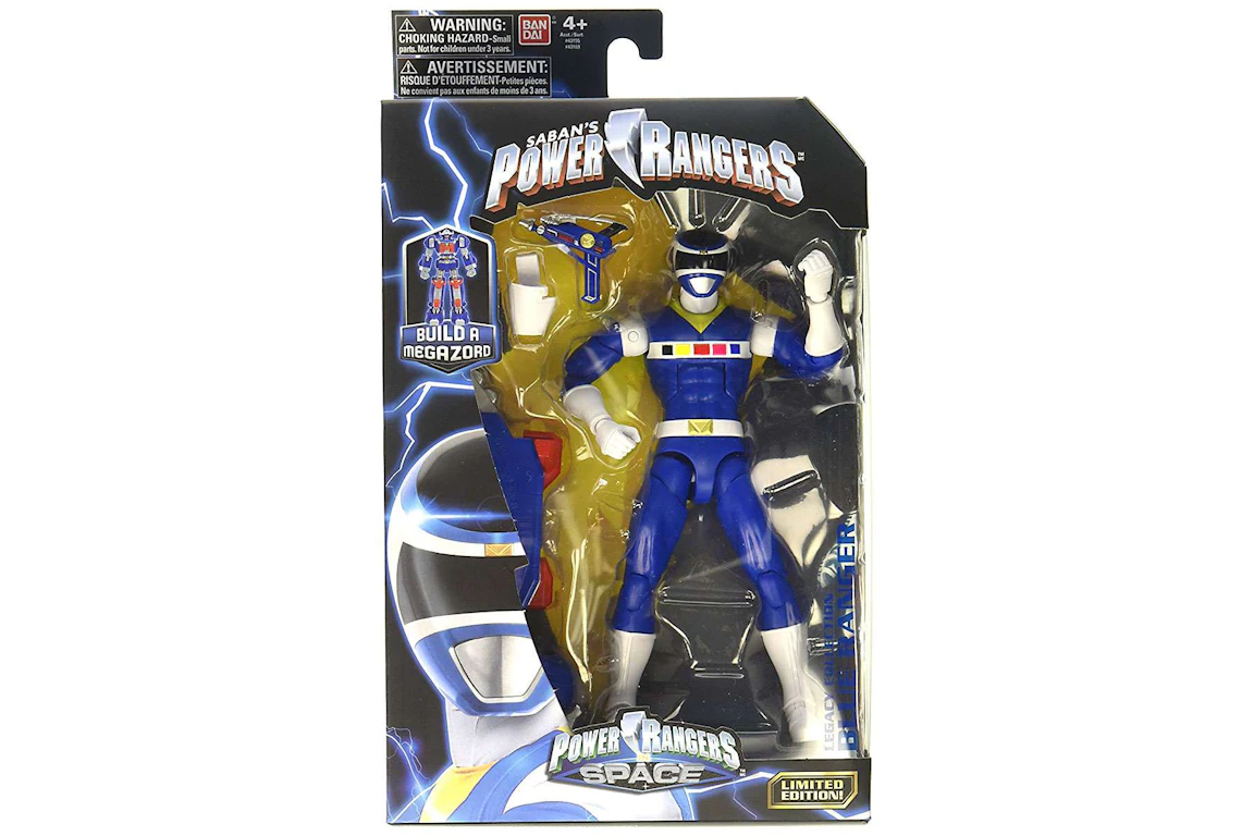 Bandai America Power Rangers Legacy Build A Megazord Blue Ranger PRIS Action Figure