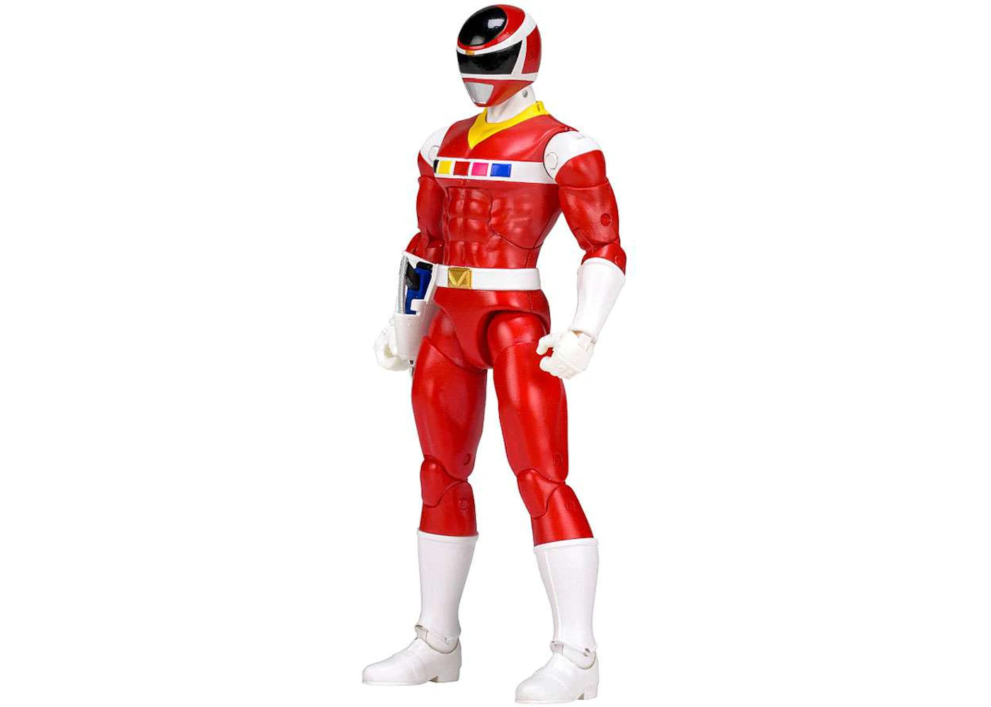 Bandai America Power Rangers Legacy Build A Megazord Red Ranger PRIS ...