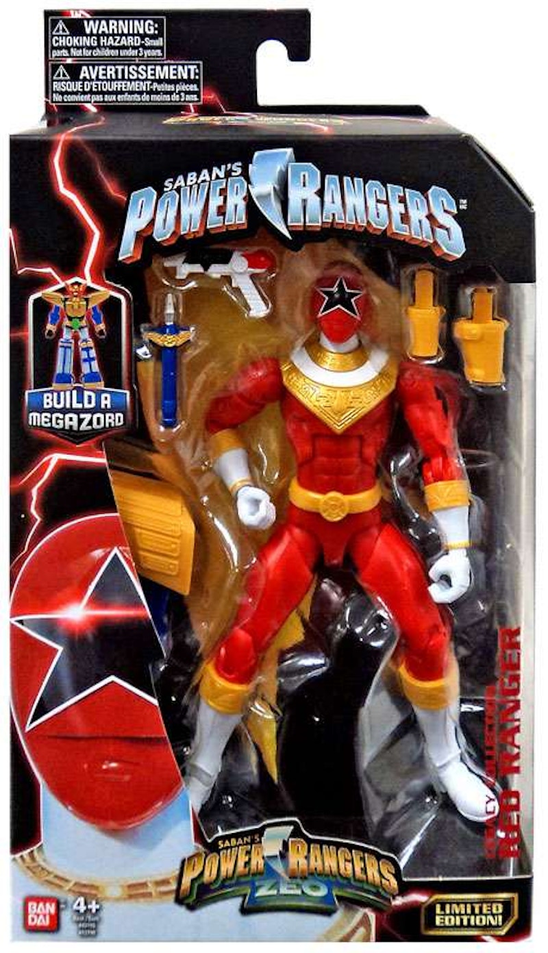 Red ranger discount legacy figure