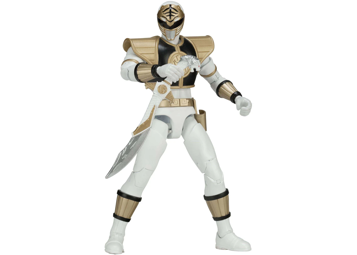 Bandai America Power Rangers Legacy Build A Megazord White Ranger MMPR ...
