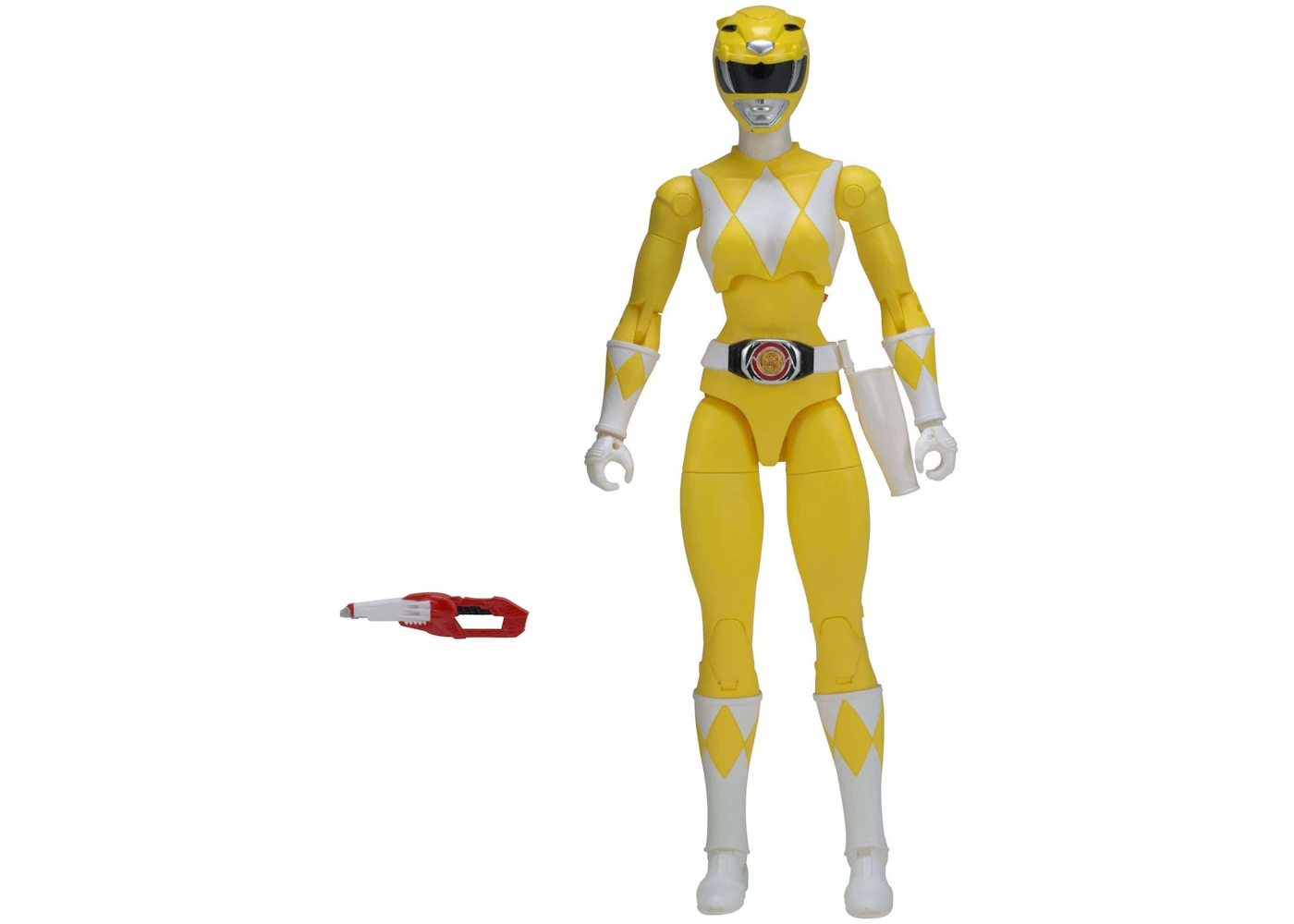 Bandai America Power Rangers Legacy Build A Megazord Yellow Ranger MMPR ...