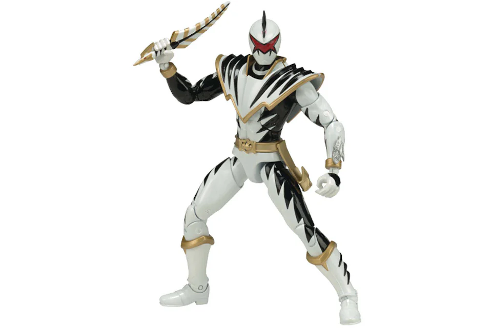 Bandai America Power Rangers Legacy White Ranger DT Action Figure