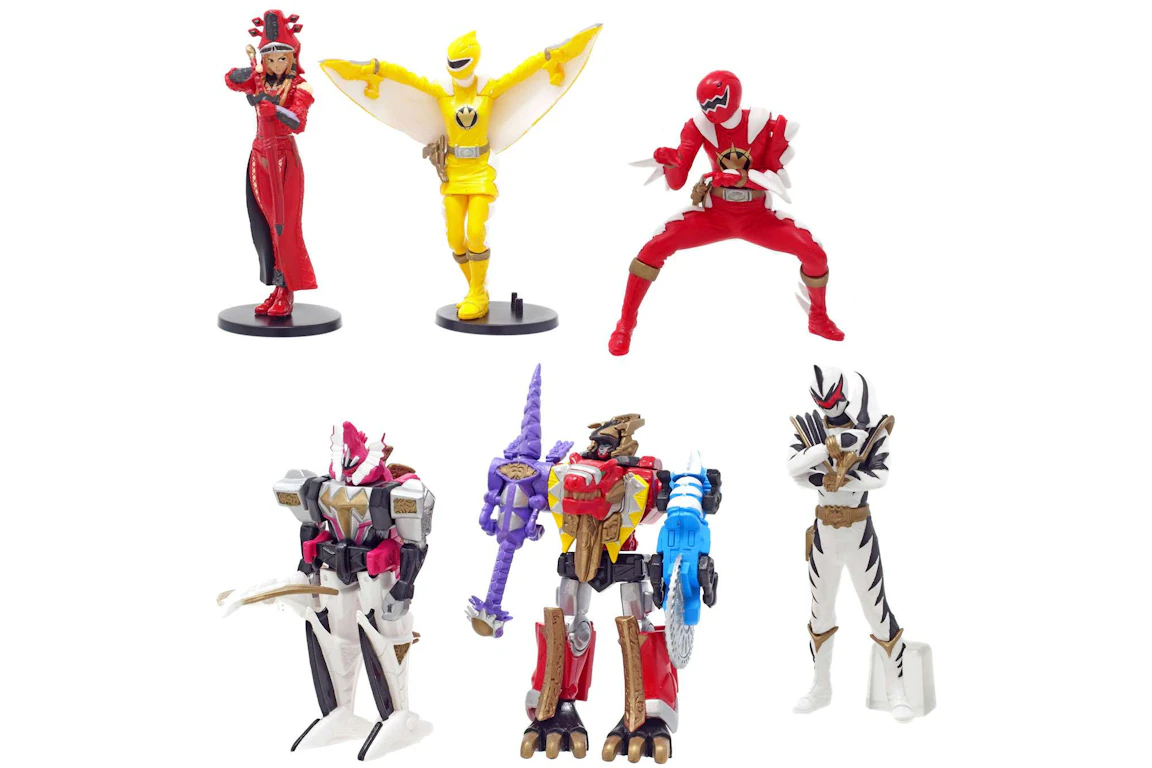 Bandai America Power Rangers Micro Series 2 PVC Figure Set