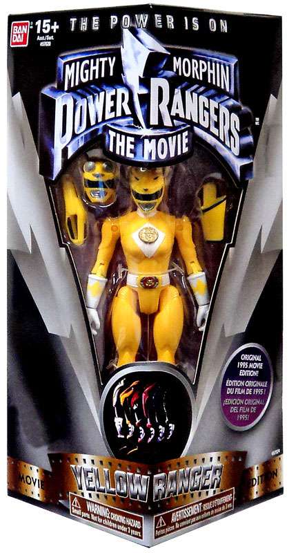 Bandai America Power Rangers Mighty Morphin The Movie Yellow