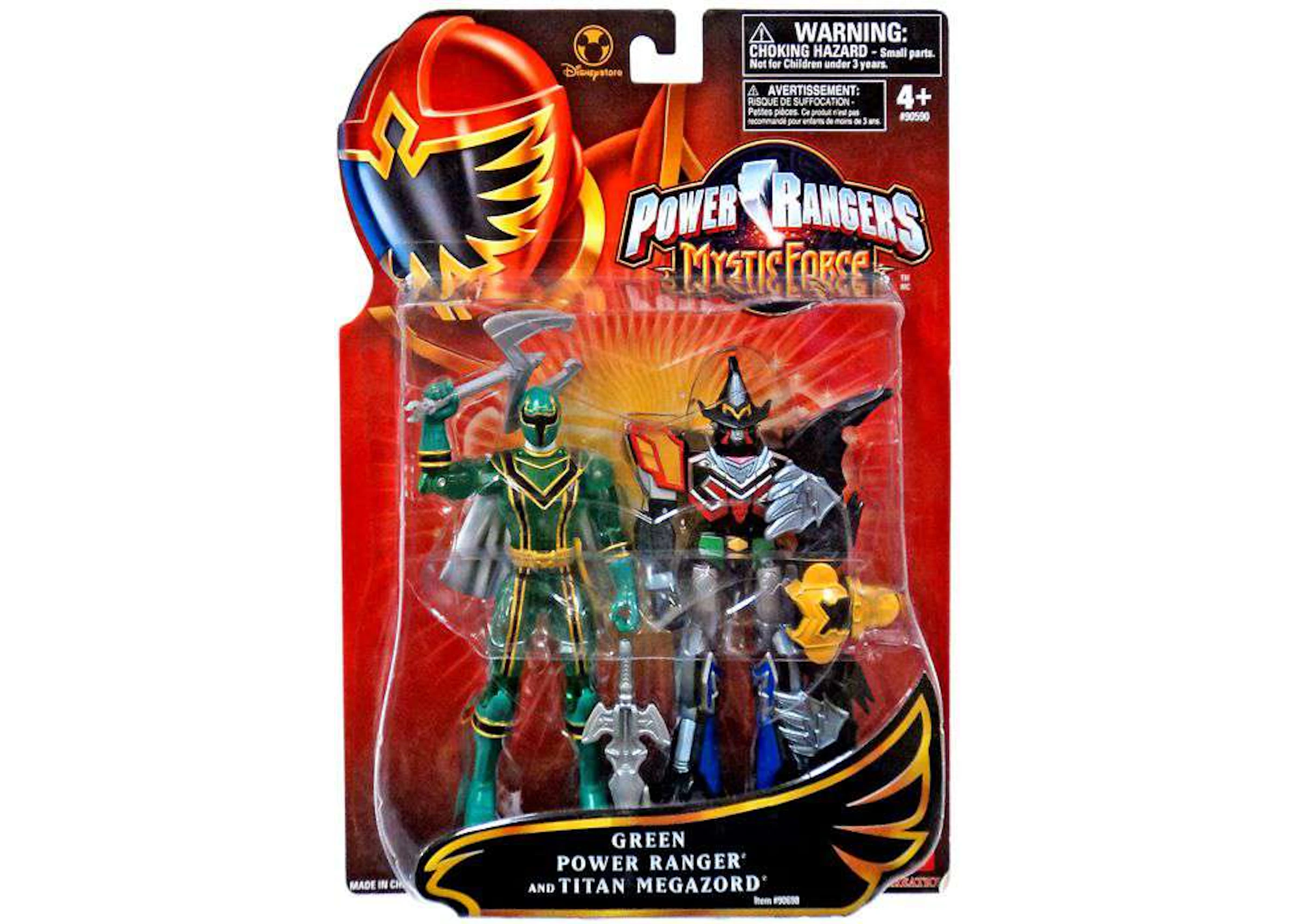 Bandai America Power Rangers Mystic Force Green Power Ranger and Titan  Megazord Exclusive Action Figure 2-Pack - US