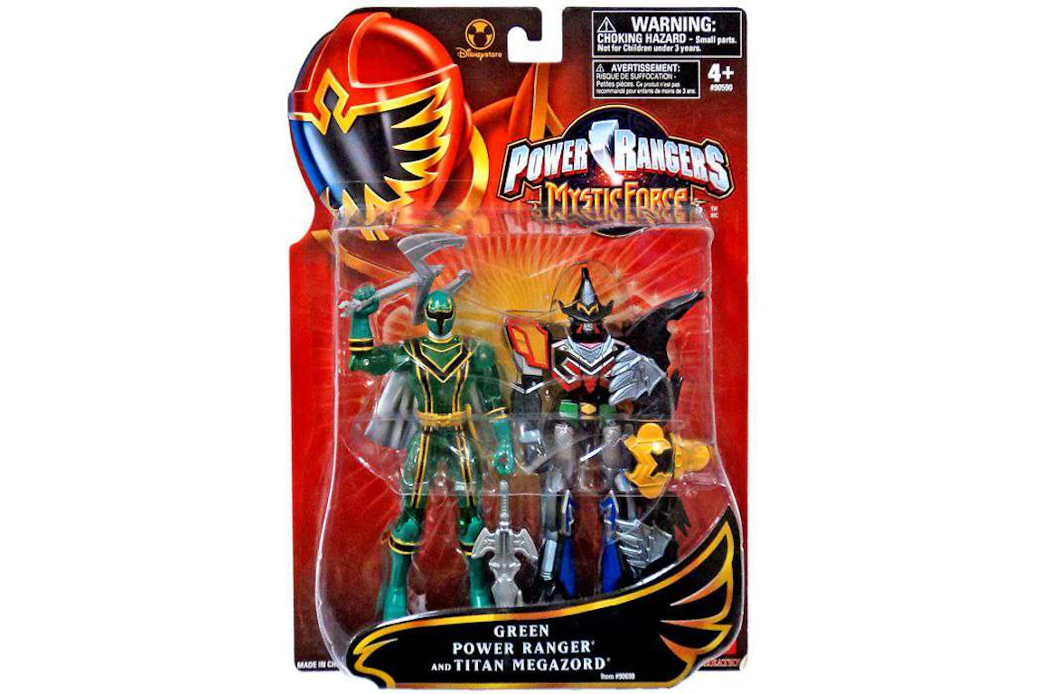 Bandai America Power Rangers Mystic Force Green Power Ranger and Titan Megazord Exclusive Action Figure 2-Pack