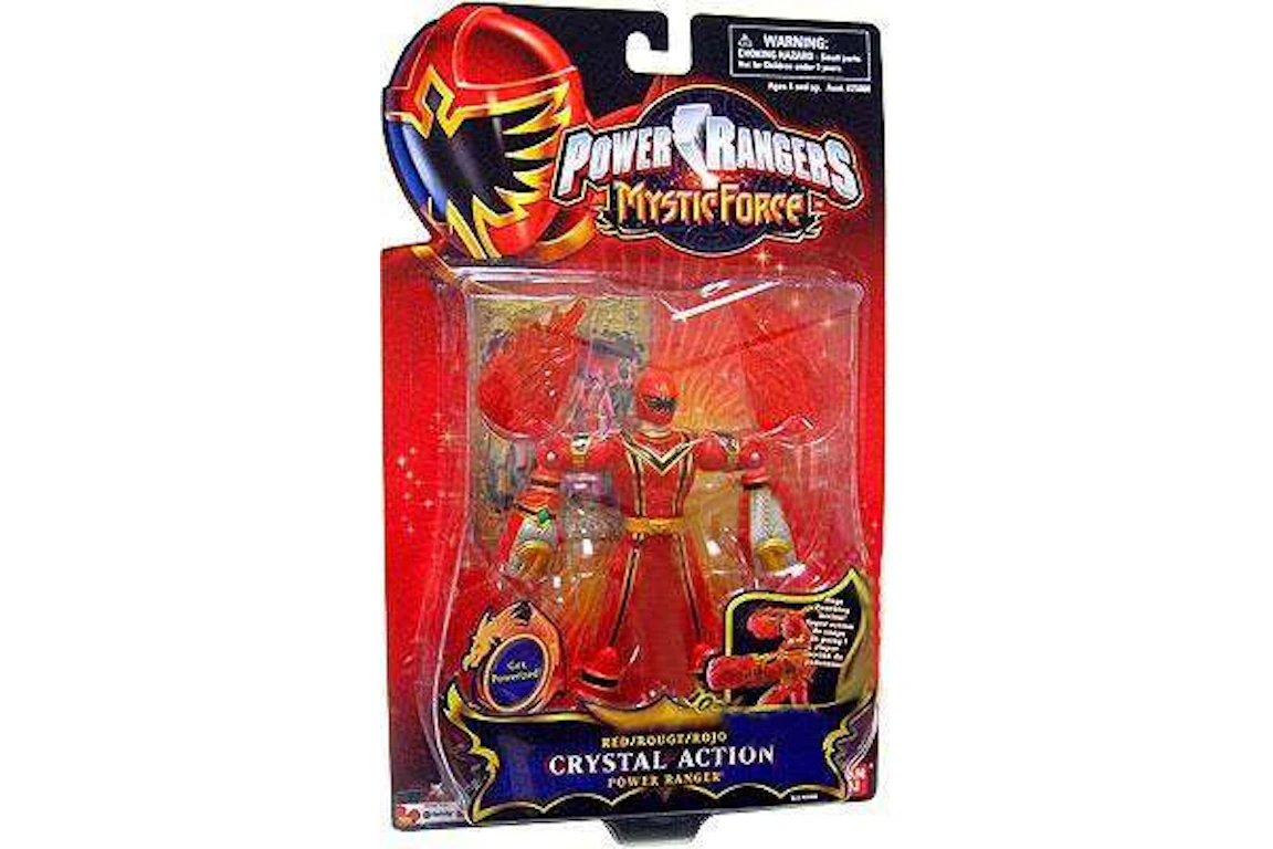Bandai America Power Rangers Mystic Force Red Crystal Action Power Ranger Action Figure