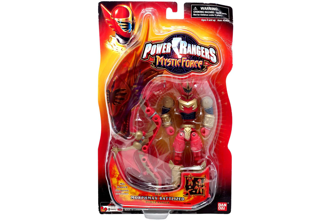 Bandai America Power Rangers Mystic Force Red Morphmax Battlized Ranger Action Figure