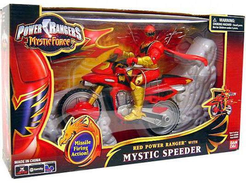 Bandai America Power Rangers Mystic Force Red Power Ranger with