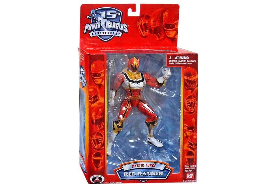 Bandai America Power Rangers Mystic Force Red Ranger 15th Anniversary Special Edition Action Figure
