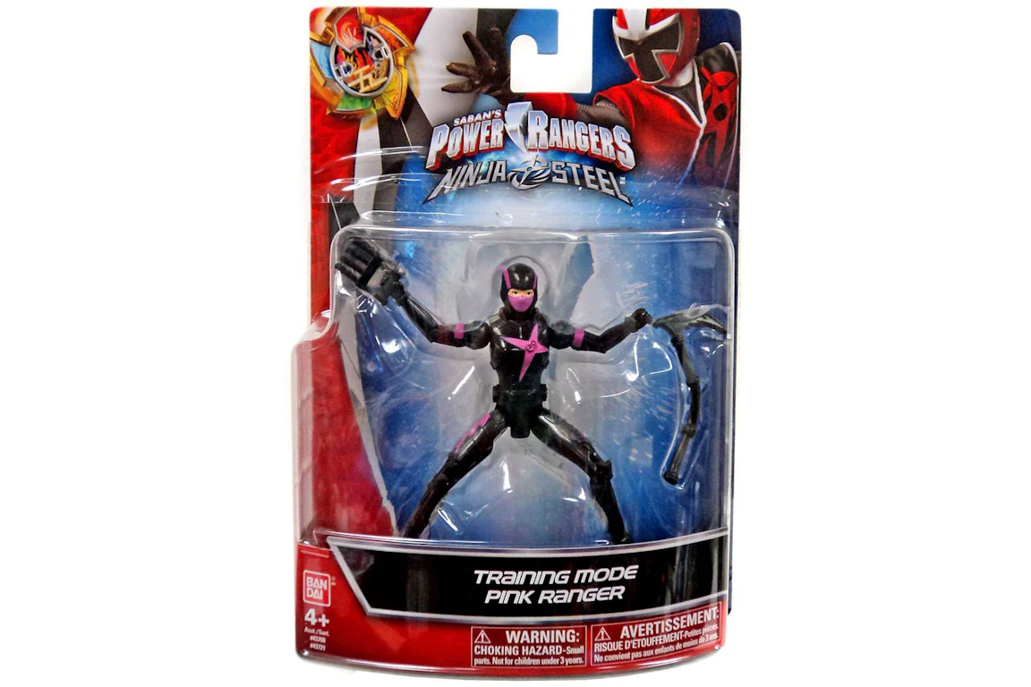 Bandai America Power Rangers Ninja Steel Training Mode Pink Ranger Action Figure