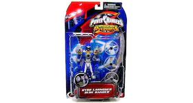 Bandai America Power Rangers Operation Overdrive Gyro Launcher Blue Ranger Action Figure