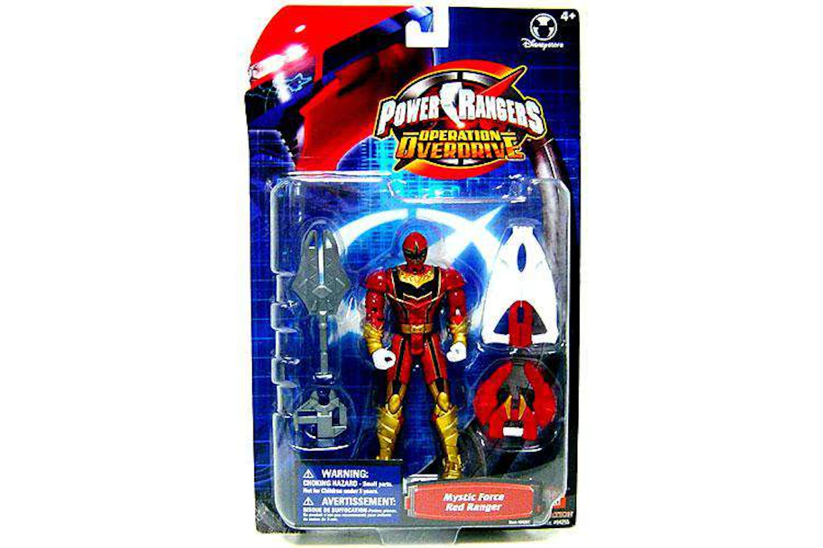 Bandai America Power Rangers Operation Overdrive Mystic Force Red Ranger Exclusive Exclusive Action Figure