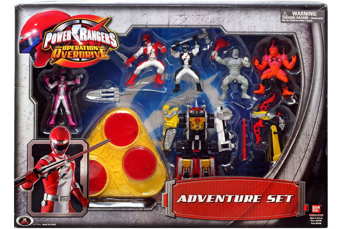 Bandai America Power Rangers Operation Overdrive Power Rangers ...