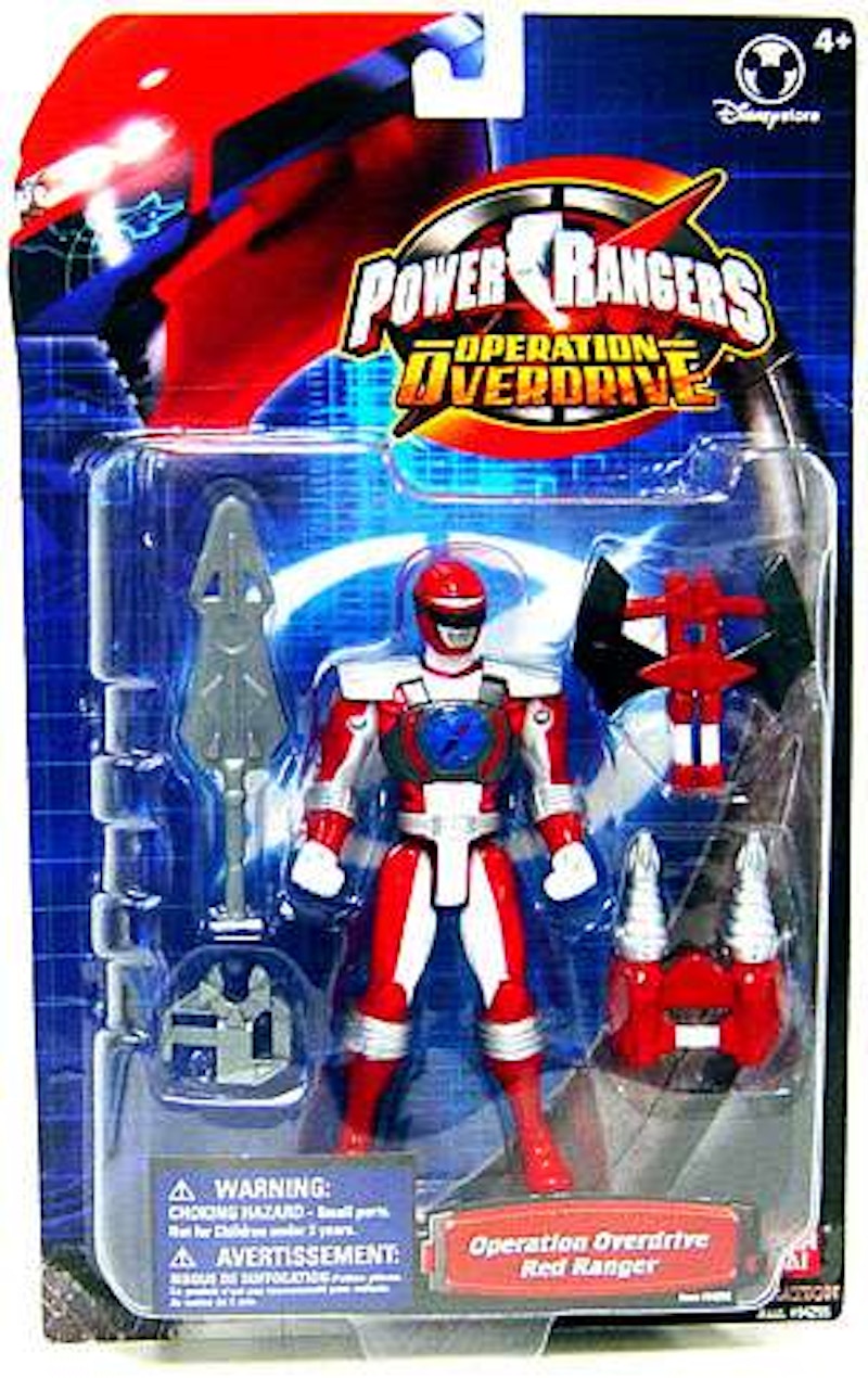 Red power ranger clearance transformer