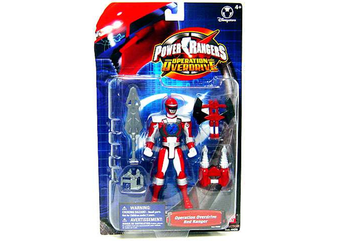 Power Rangers Operation Overdrive Red Ranger 2 NEW Power Rangers,